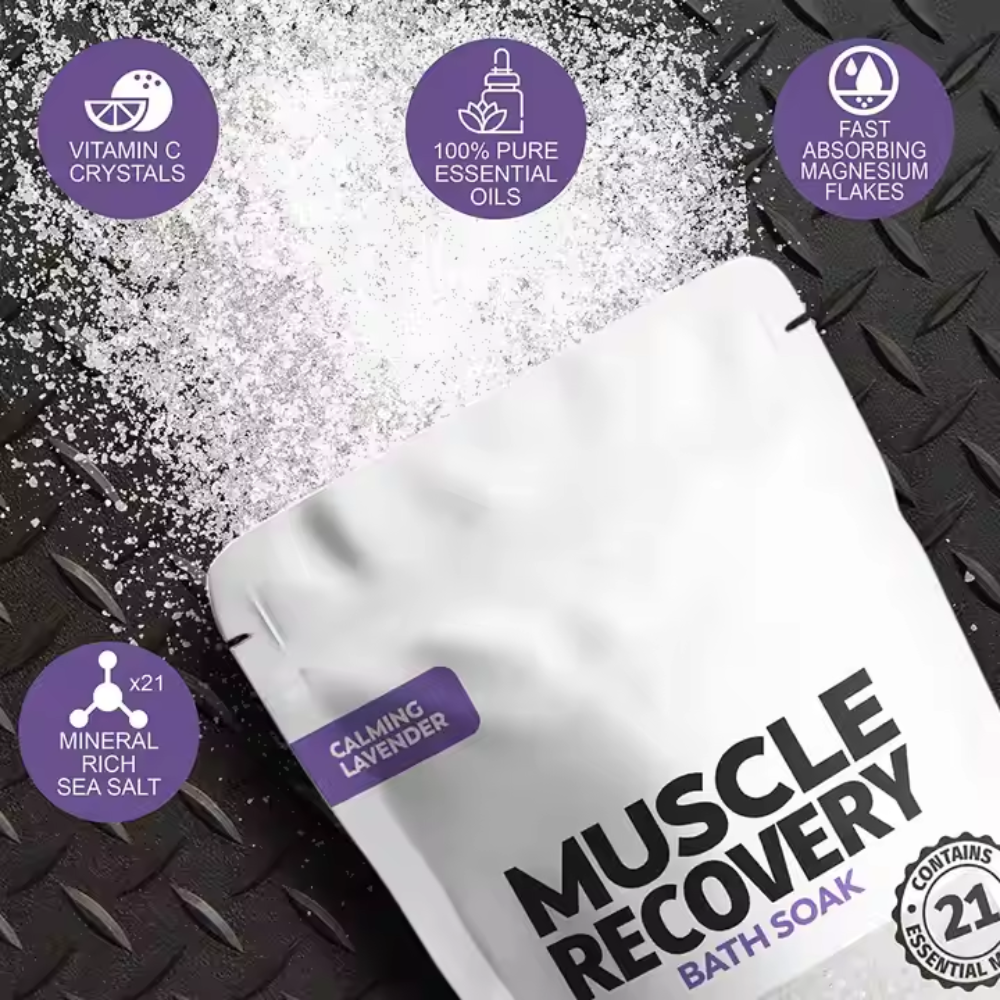 SeaTech's Muscle Recovery Soak