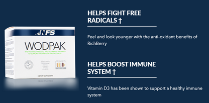 WodPak - All Nutrients You Need Within One Daily Packet