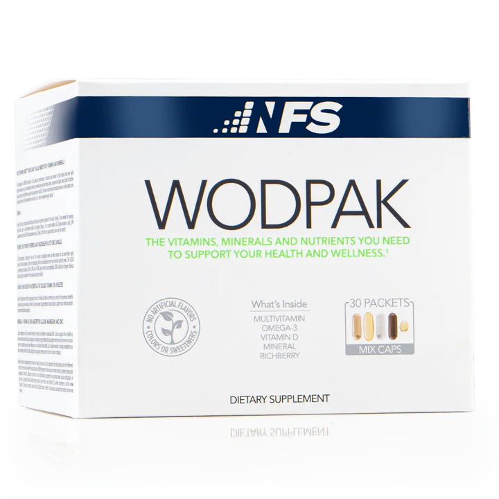 WodPak - All Nutrients You Need Within One Daily Packet